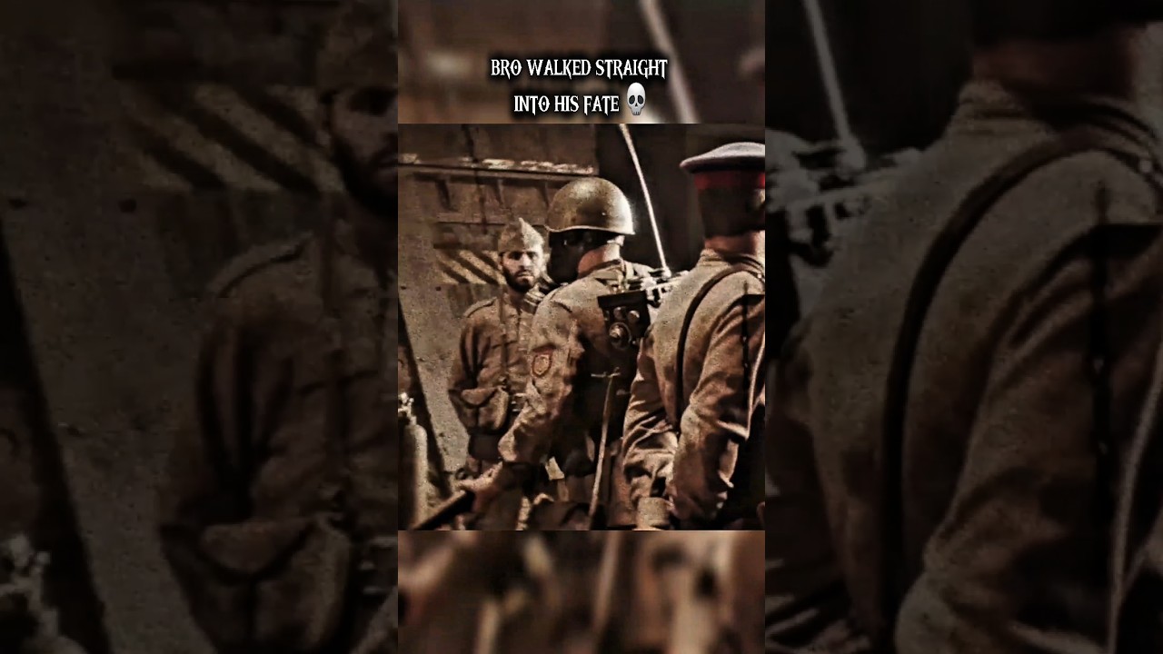 Он знал, что это был конец 💀 #игра #cod #ww2