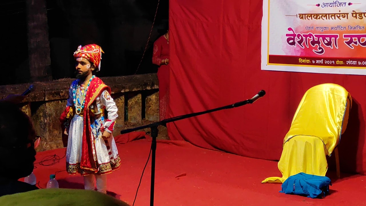 Chhatrapati shivaji maharaj ekpaatri Abhinay by Palak Deepak Gadekar