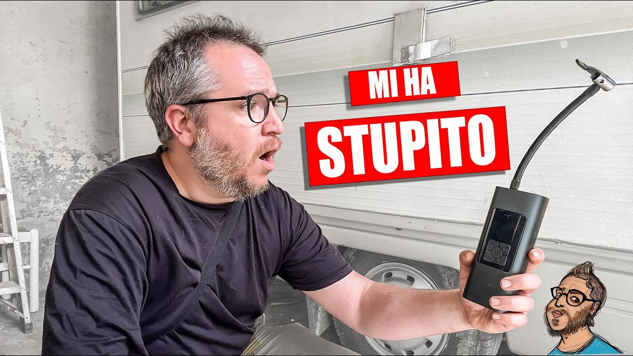 COMPRESSORE portatile per AUTO e CAMPER Una svolta? | Recensione Wistrue Compressore Aria Portatile