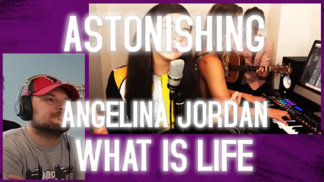 Reacting to Angelina Jordan - What Is Life (Acoustic)