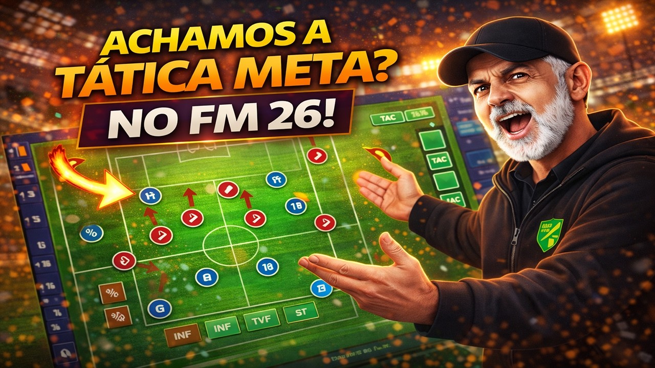 ESSA TÁTICA ESTÁ APELONA NO FM26! SERÁ A NOVA META?