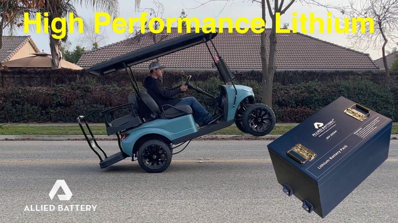 High Performance Lithium: Allied 48v 105ah Installation