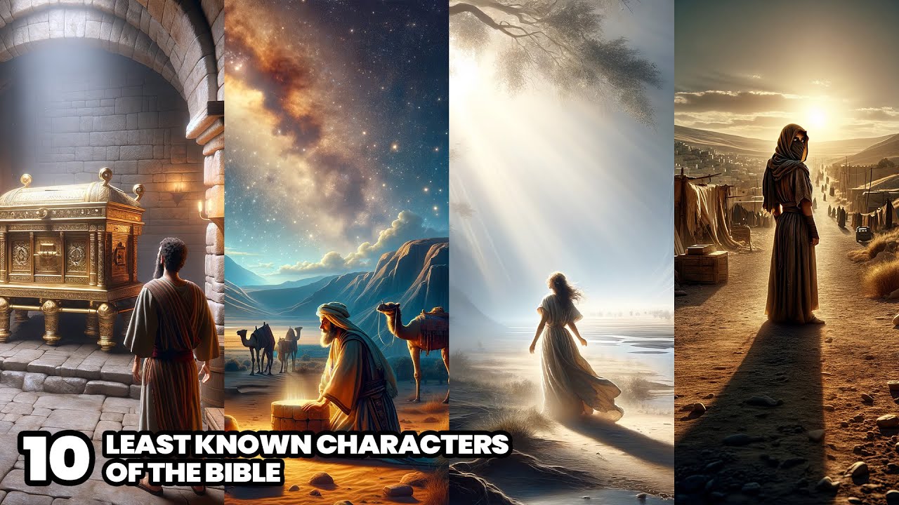 The 10 Least Known Characters in the Bible | Secret People in Religion