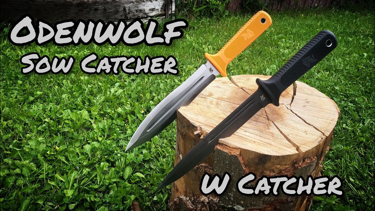 Odenwolf Sow Catcher Giveaway die neuen taktischen  Wolfgangs Messer für Outdoor, Bushcraft und Jagd