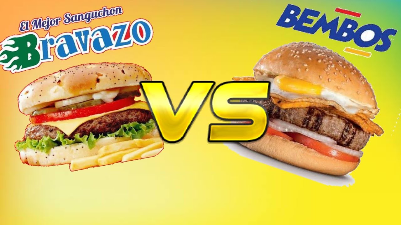SANGUCHERIA BRAVAZO VS BEMBOS QUIEN TIENE LA MEJOR HAMBURGUESA/compra por delivery