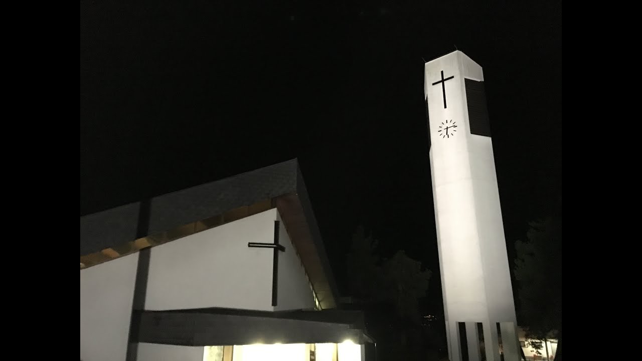 Telfs/St. Georgen (A-IL) - Auferstehungskirche - Abendläuten, Glocke 2 und Vollgeläute