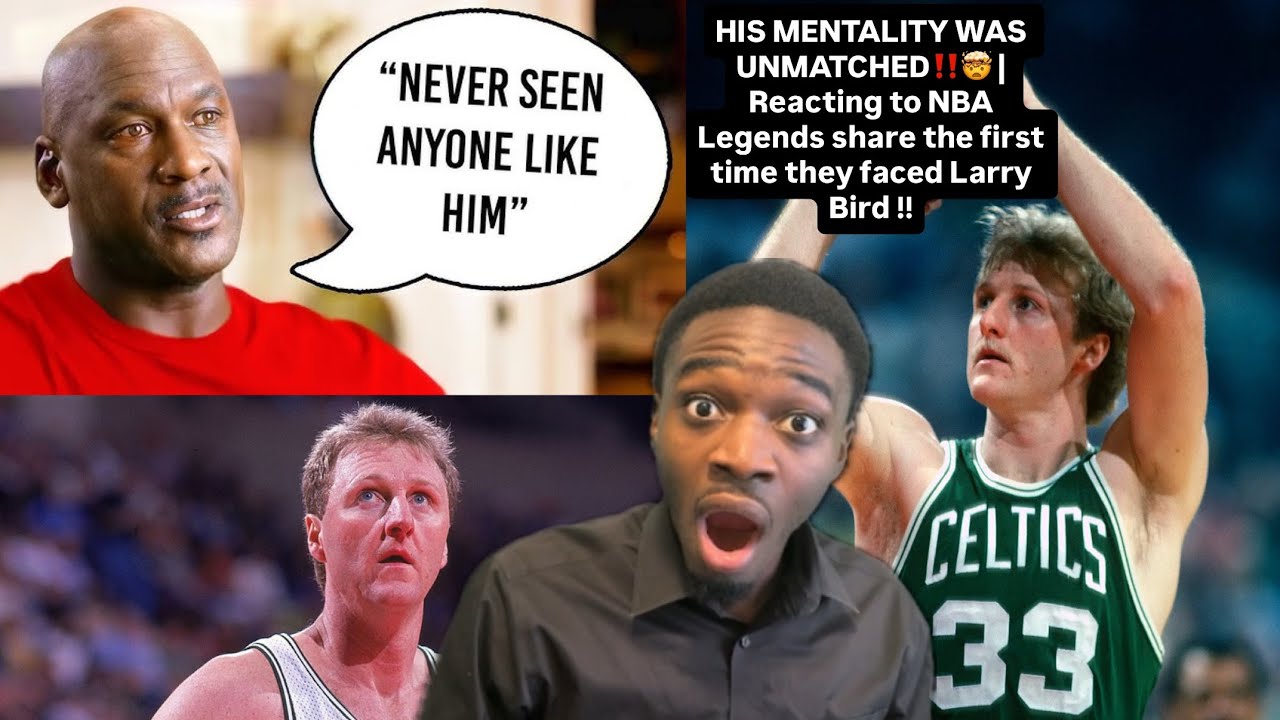 HIS MENTALITY WAS UNMATCHED!! | Reacting NBA Legends share the first time they faced Larry Bird!!