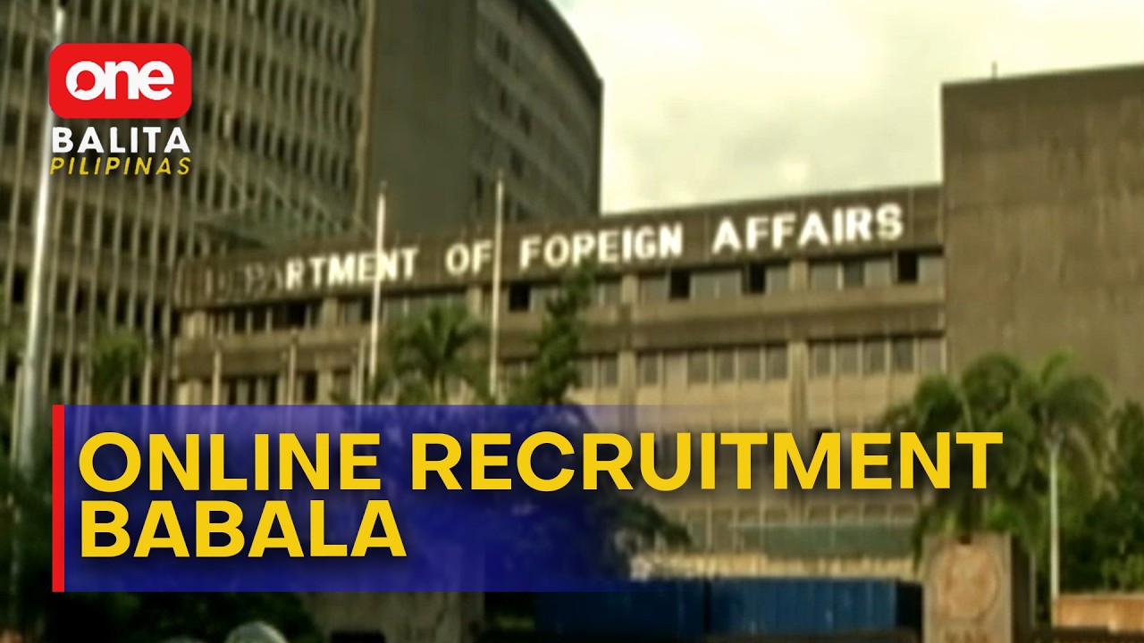 DFA, Nagbabala sa Online Recruitment ng Pinoy para sa Foreign Armed Conflicts | One Balita Pilipinas