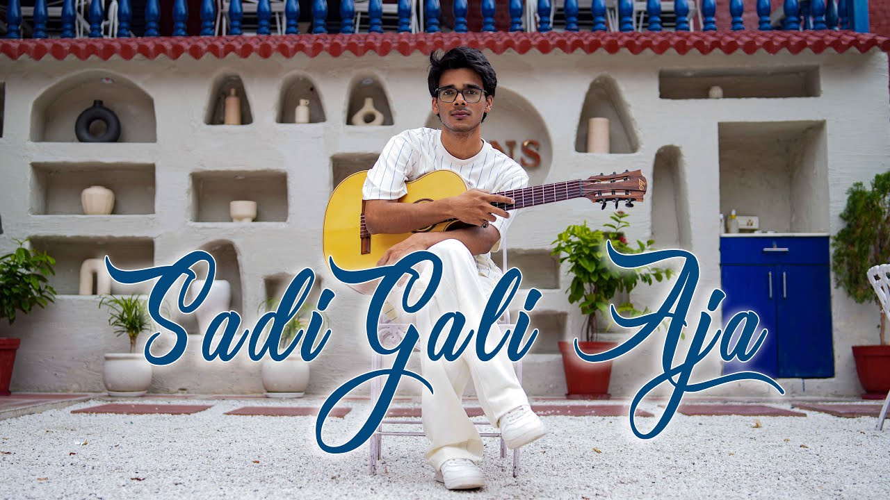 Sadi Gali |Ayushman Khurana | Percussive Guitar Cover by Shikhar Guitarist