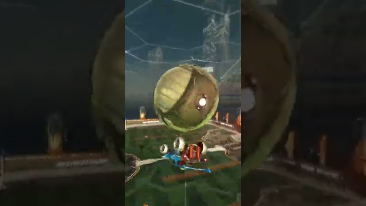 Unconventional Double Flip Reset Method (clean stall movement) #rocketleague