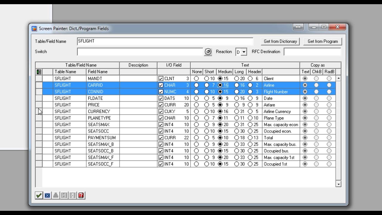 ABAP106 - Module Pool