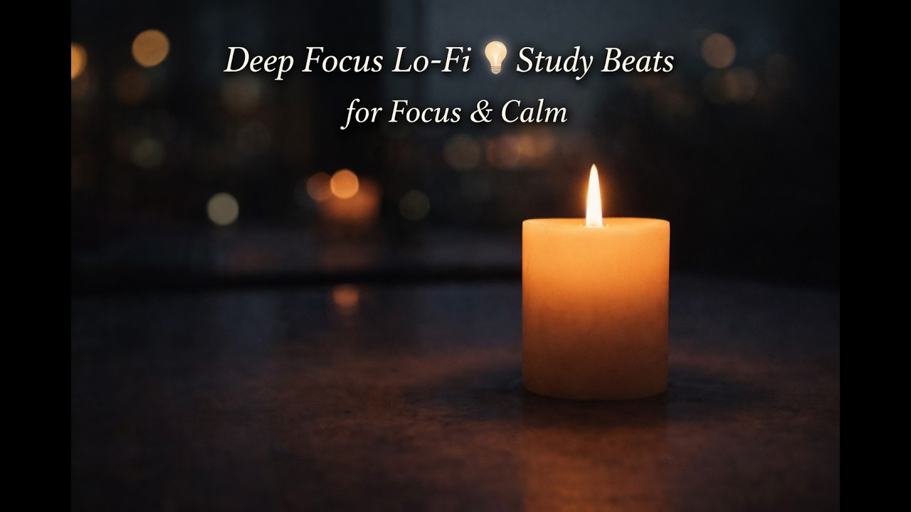 Deep Focus Lo-Fi 🎧 Study Beats for 집중 & Calm
