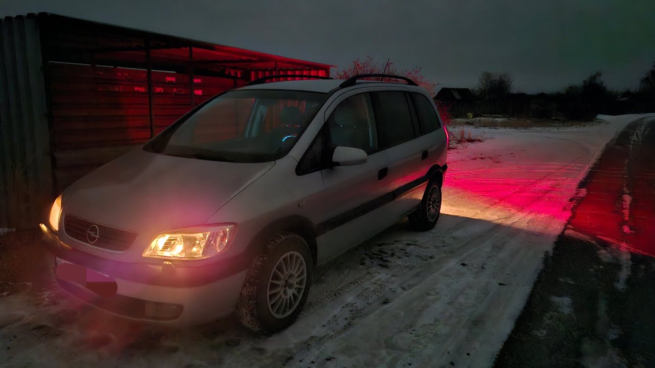 Немецкий минивен. Великий обзор на Opel Zafira A.