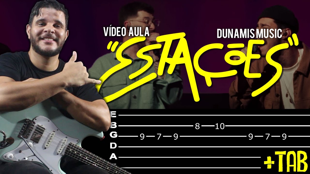 Estações - Dunamis Music na Guitarra // Vídeo Aula Cover - Dguide
