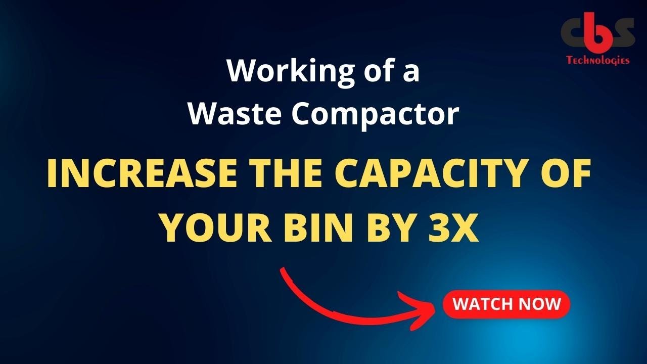 Portable Waste Compaction Machine | Nano Waste Compactor