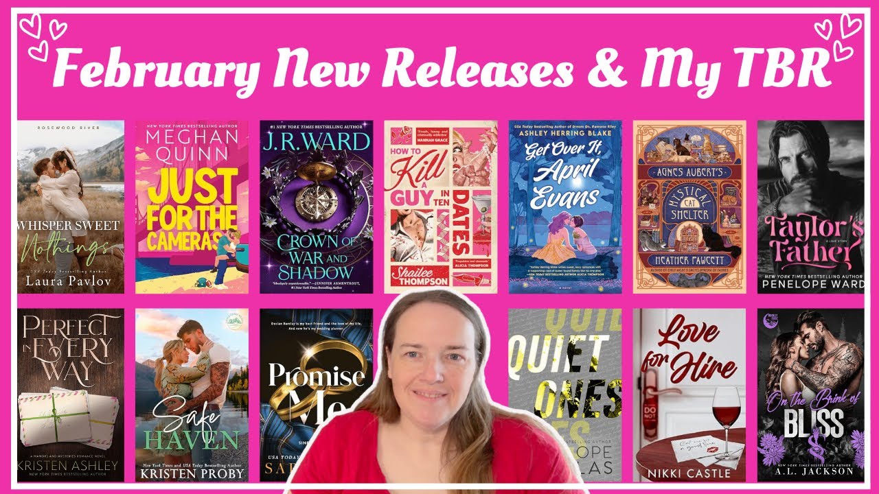 February New Releases & My TBR ♥️