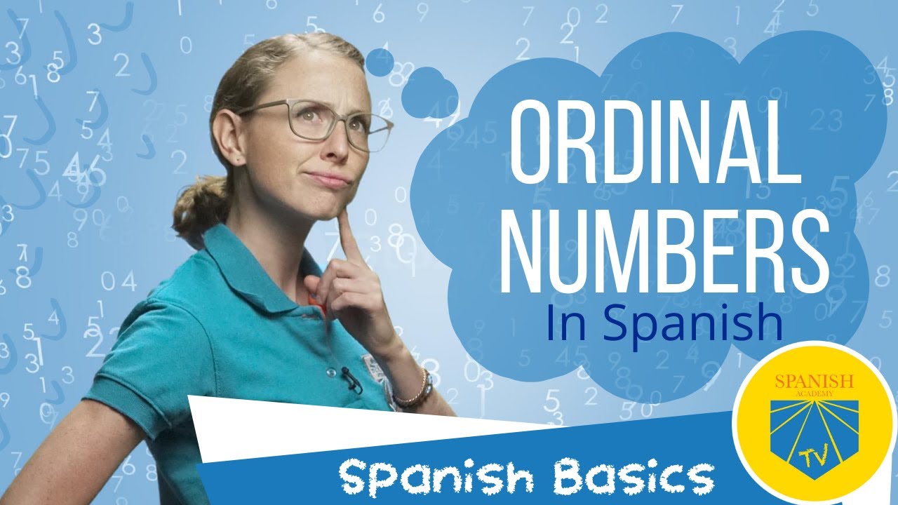 Ordinal Numbers In Spanish
