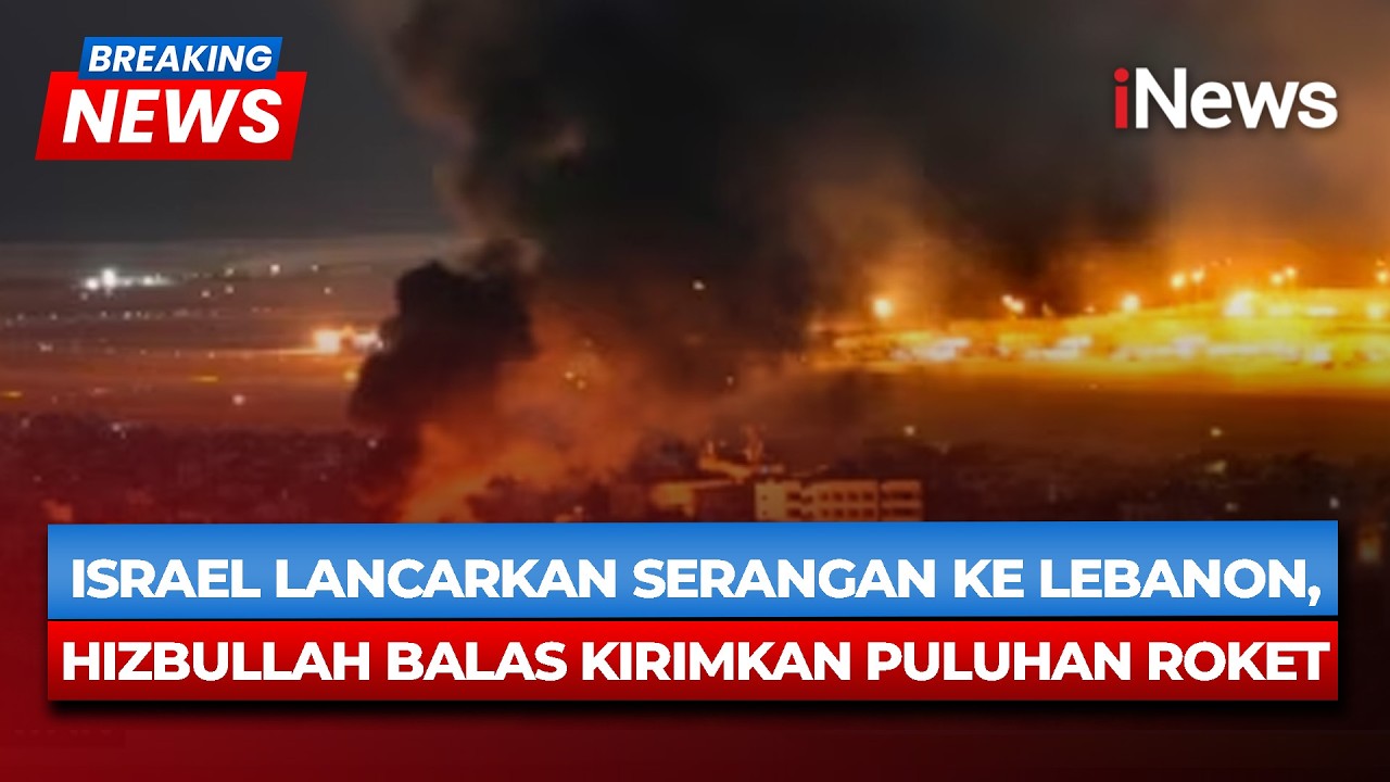 SERANGAN BESAR ISRAEL! Markas Hizbullah di Lebanon Dihantam Bom Besar | Breaking News 12/3