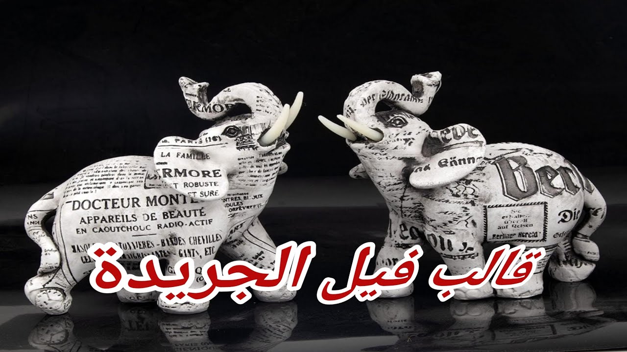 قالب فيل الجريدة