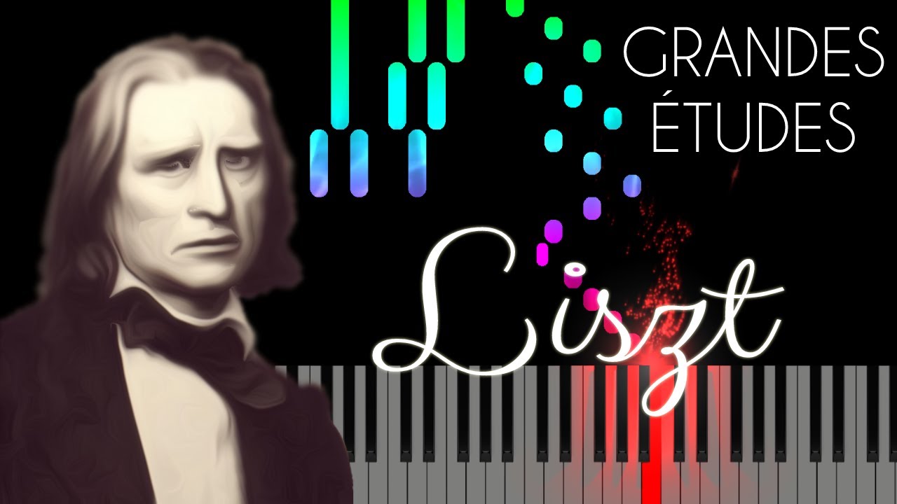 Liszt | Grandes Étude No. 6 A minor | Visual Classical Piano
