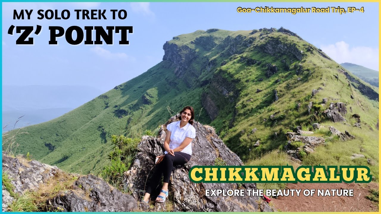 Trek to Z Point | Chikkamagalur | Chikmagalur Karnataka | Goa-Chikmagalur Road Trip | EP-4 | Vlog’24