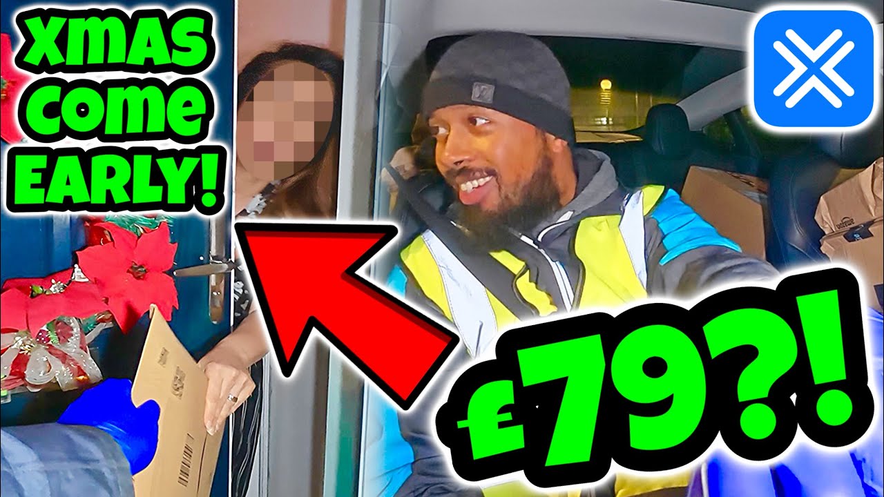 AMAZON FLEX IS BROKEN... OVERPAYING For Christmas! (Full Shift POV)