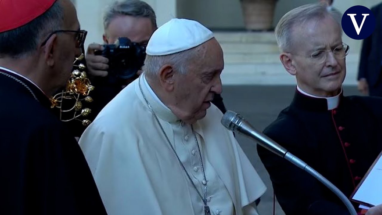 “¿No tiene que ser en catalán?”, el papa Francisco pregunta a Omella sobre un texto de la Moreneta