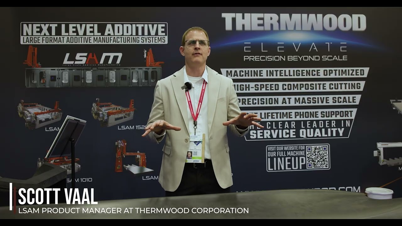 How digital twins help prevent large format AM failures — Thermwood at JEC World 2026