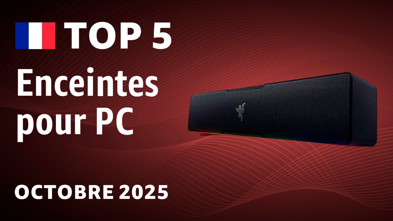 TOP&mdash;5. Meilleures enceintes pour PC octobre 2025