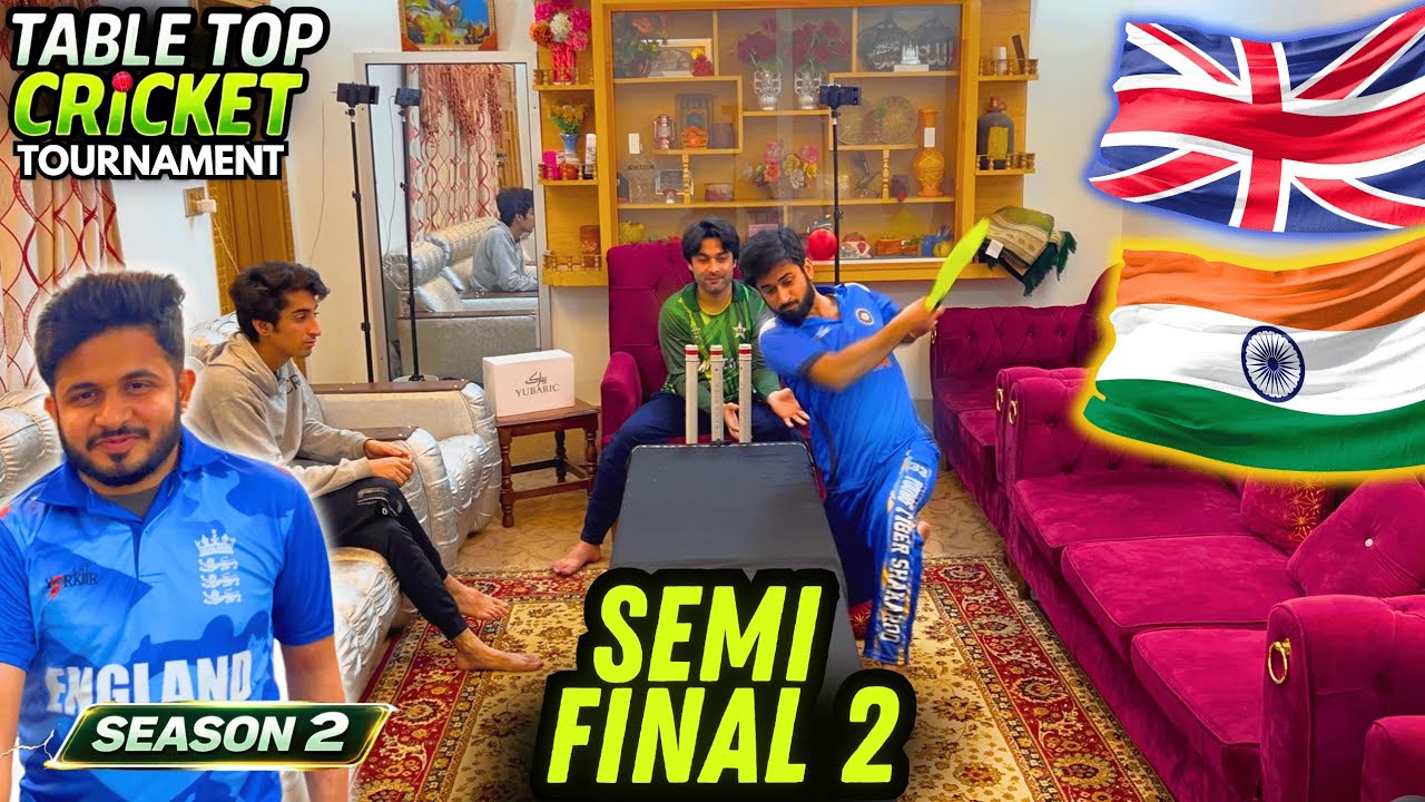 India Under Pressure! SEMI FINAL 2 - IND vs ENG | Table Top Cricket Tournament Season 2