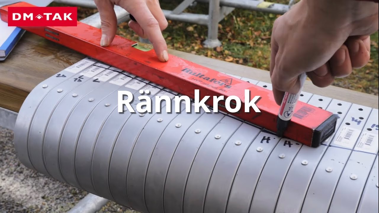 Takskolan. Avvattning del 1 - Rännkrok