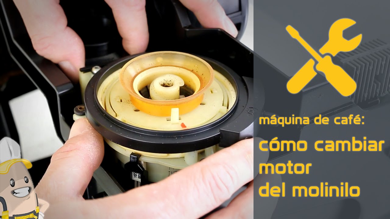 Cómo cambiar el motor del molinillo de tu máquina de café | Método Esparecambio.es