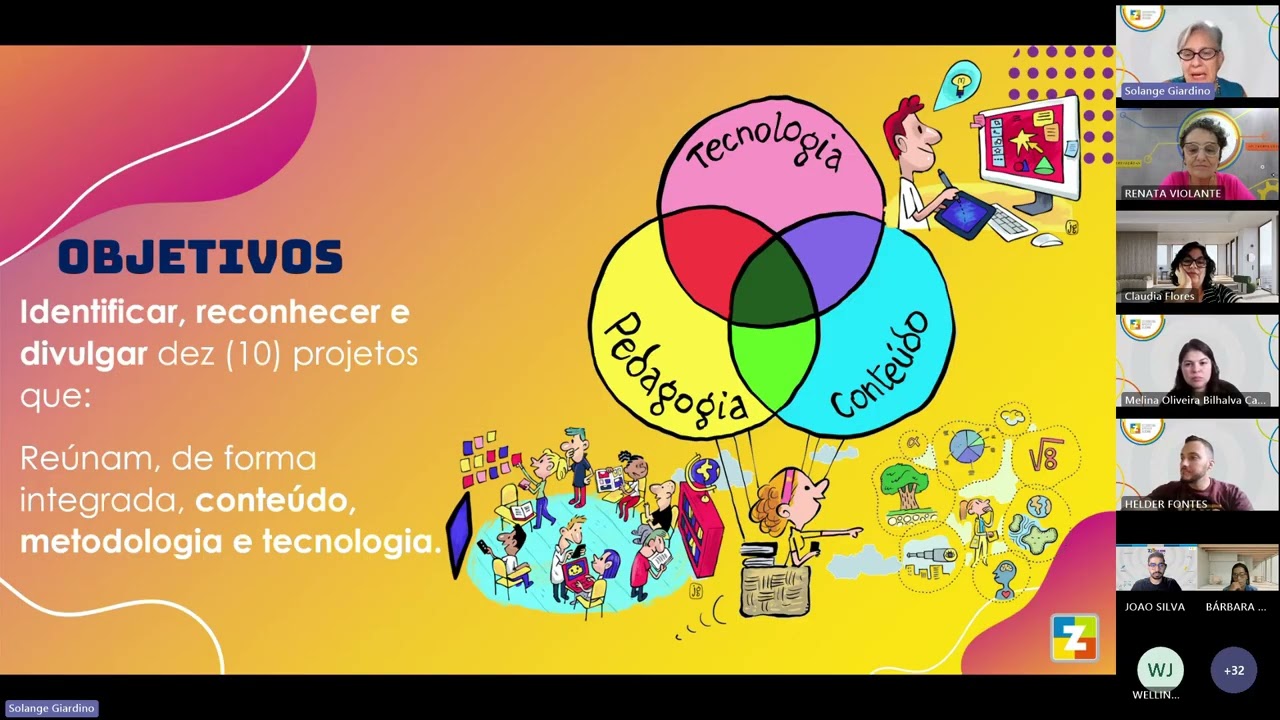 Live de Lançamento do Concurso Educador Inovador: segunda edição!