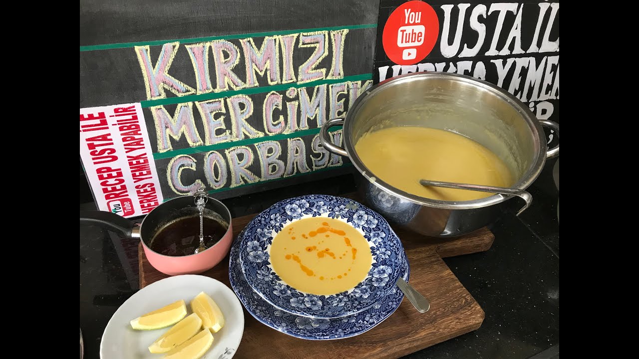 Mercimek Çorbası Nasıl Yapılır / Mercimek Çorbası Tarifi / En Güzel Süzme Mercimek Çorbası Tarifi