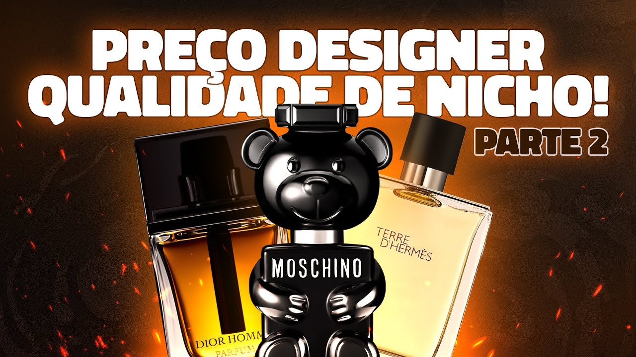 6 perfumes DESIGNERS com QUALIDADE DE NICHO (PARTE 2)