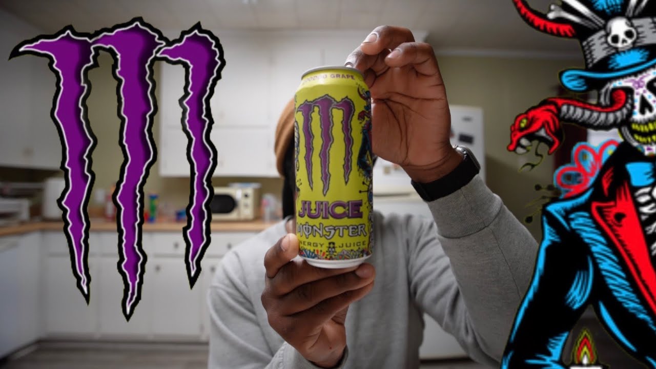 First Impression On Monster Energy (Voodoo Grape) Energy Drink…
