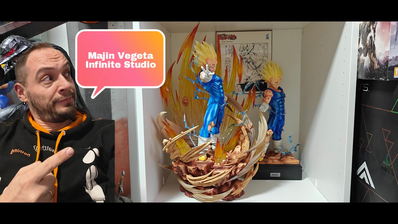 UNBOXING MAJIN VEGETA INFINITE STUDIO STATUE RESIN DRAGONBALL