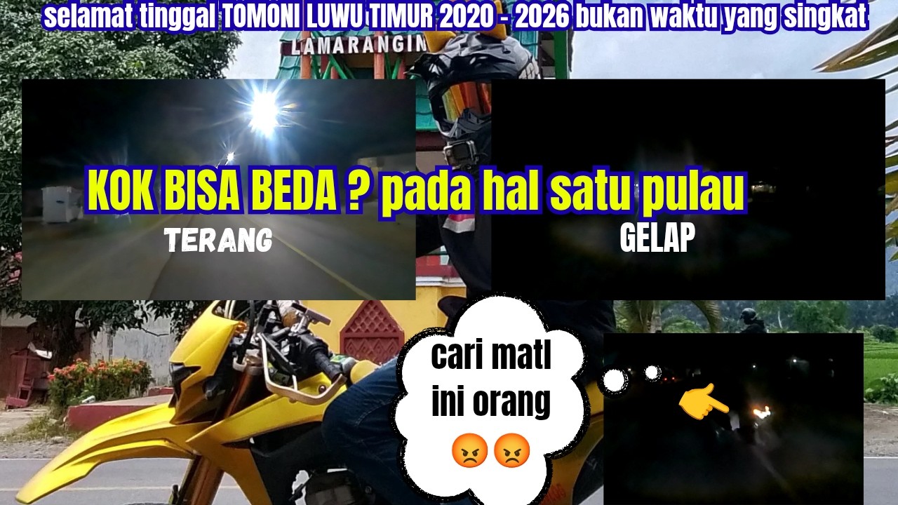 Kok bisa beda ya Luwu Utara dan luwu timur 🤔 selamat tinggal tomoni lutim 💥 motovlog Indonesia #fyp