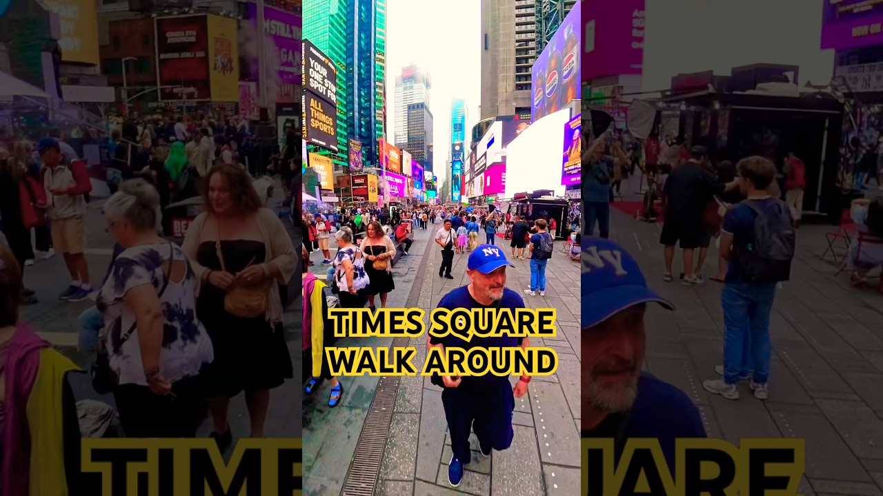 Times Square Walk Around 🇺🇸 