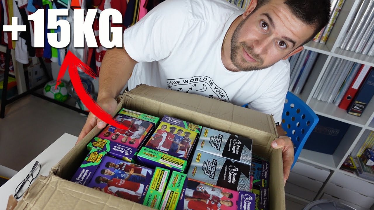 +15 KG de CROMOS ADRENALYN XL PREMIER LEAGUE 2021/22
