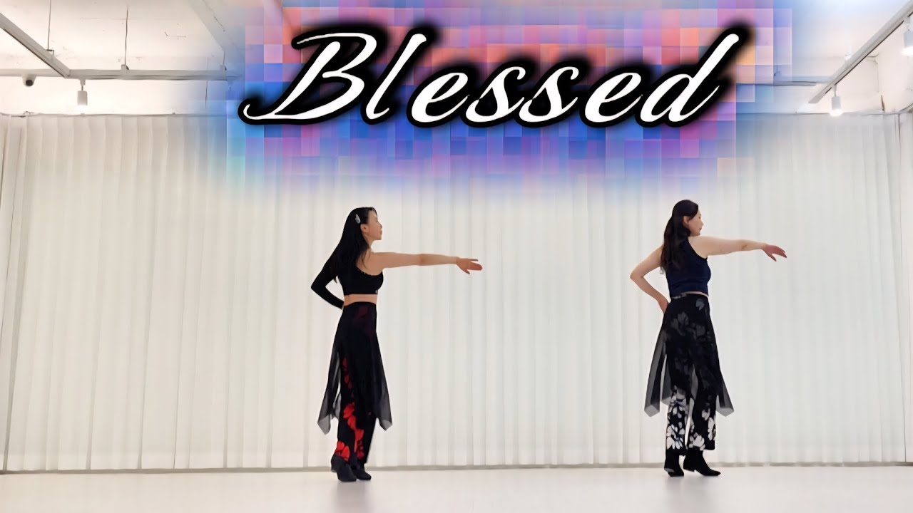 Blessed Line Dance | 블레스드 라인댄스 | Intermediate | SunnyQueen Line Dance 
