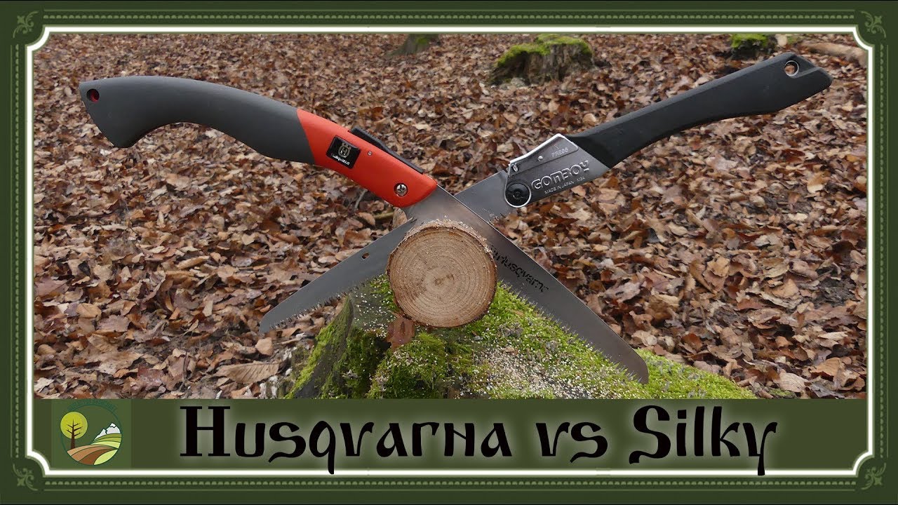 Souboj skládacích pilek - Husqvarna vs. Silky