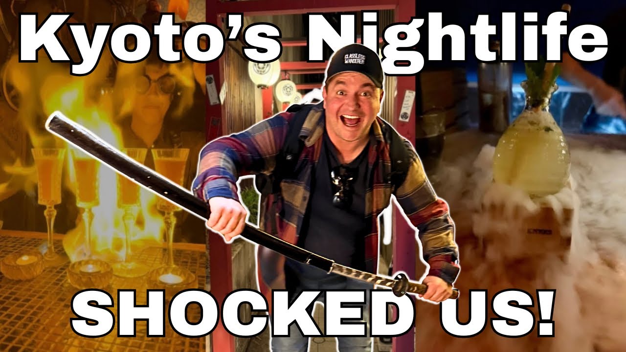 Best Bars in Kyoto 🇯🇵 | Hidden Speakeasies, Fire & Nightlife
