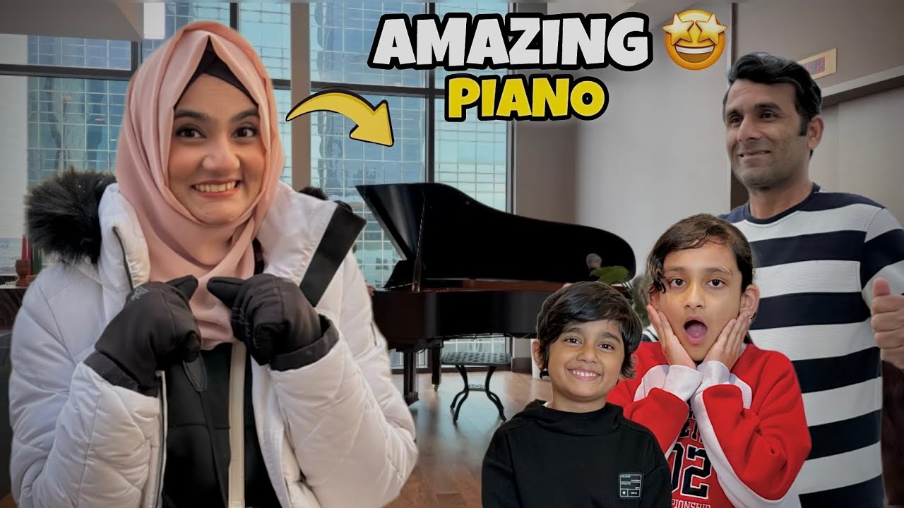 We Played Happy Birthday song on a Piano 🎹 | Day 2 in New Jersey @SehrishLuqmanVlogss