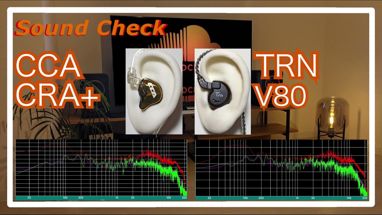 CCA CRA+ vs TRN V80 [IEMs Chinese In-Ear Sound Comparison 中華イヤホン音比較]