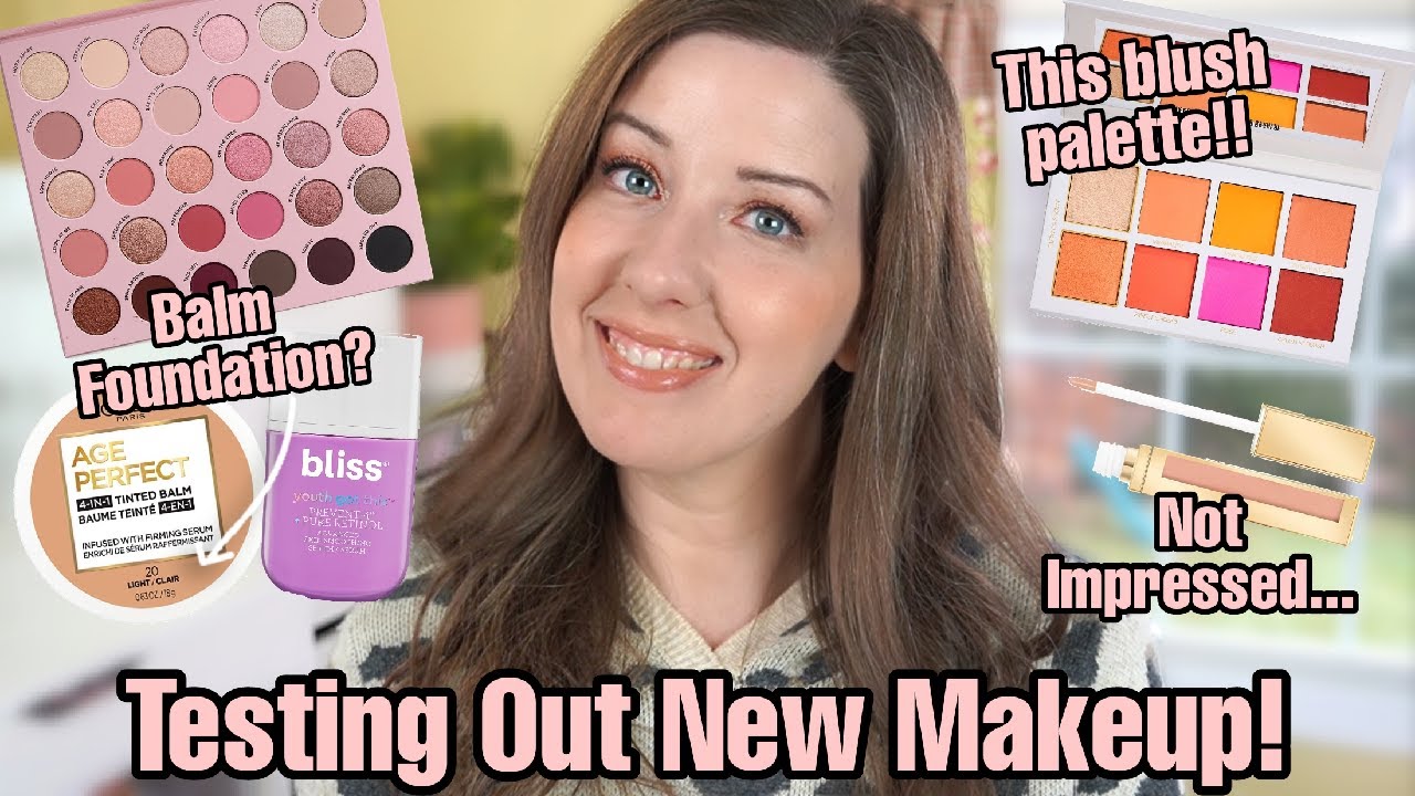 TESTING NEW MAKEUP HAUL | Vlogmas Day 6