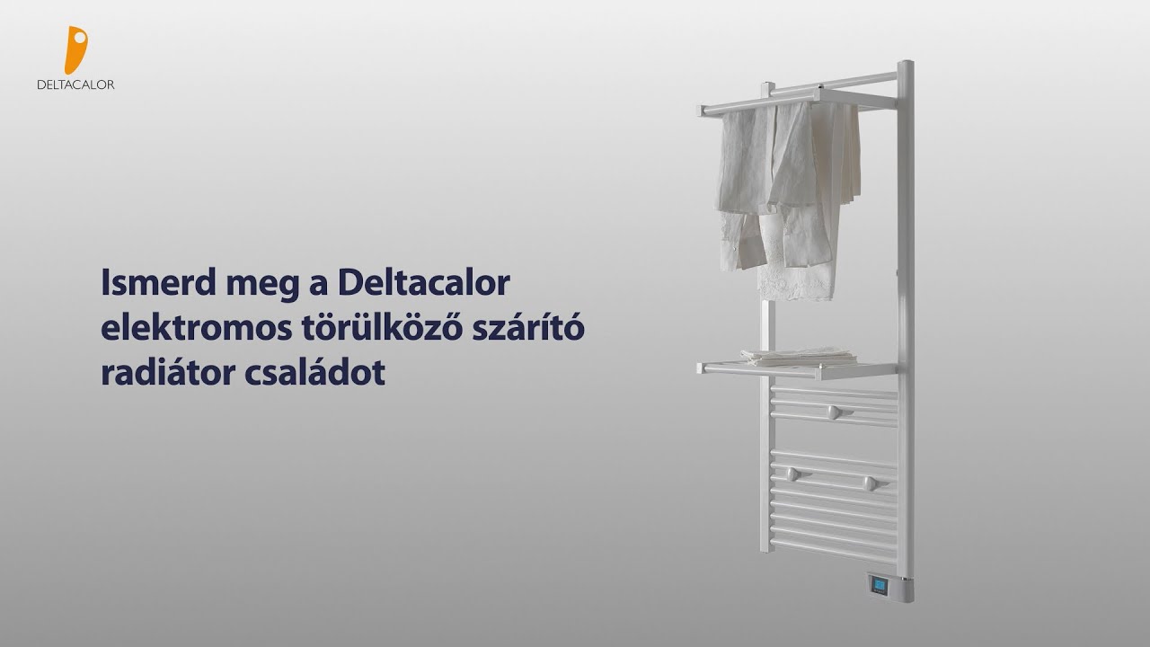 Deltacalor elektromos törölközőszárítós radiátorok