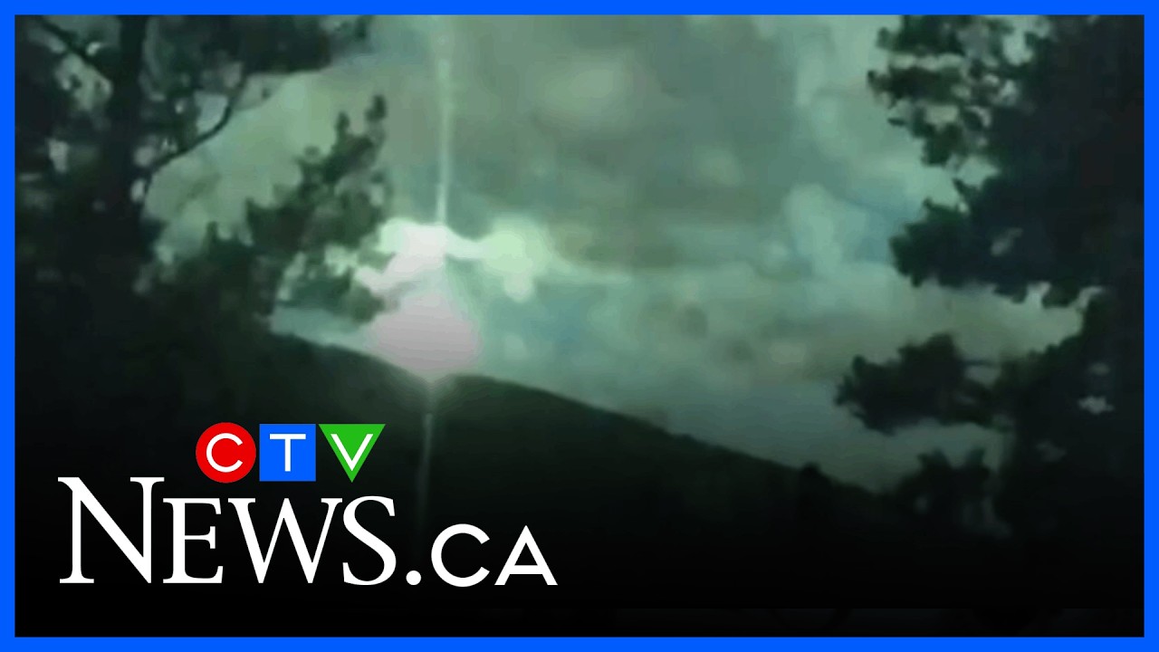 Meteor, sonic boom over Metro Vancouver