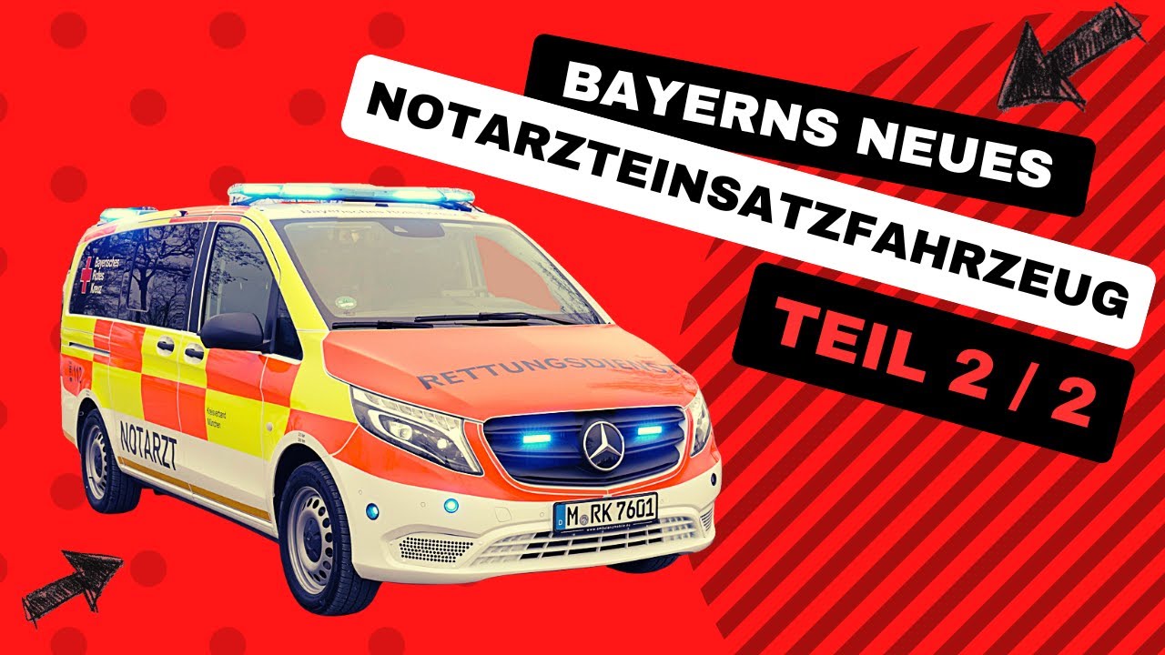 Neues Notarzteinsatzfahrzeug auf Bayerns Straßen (2/2)