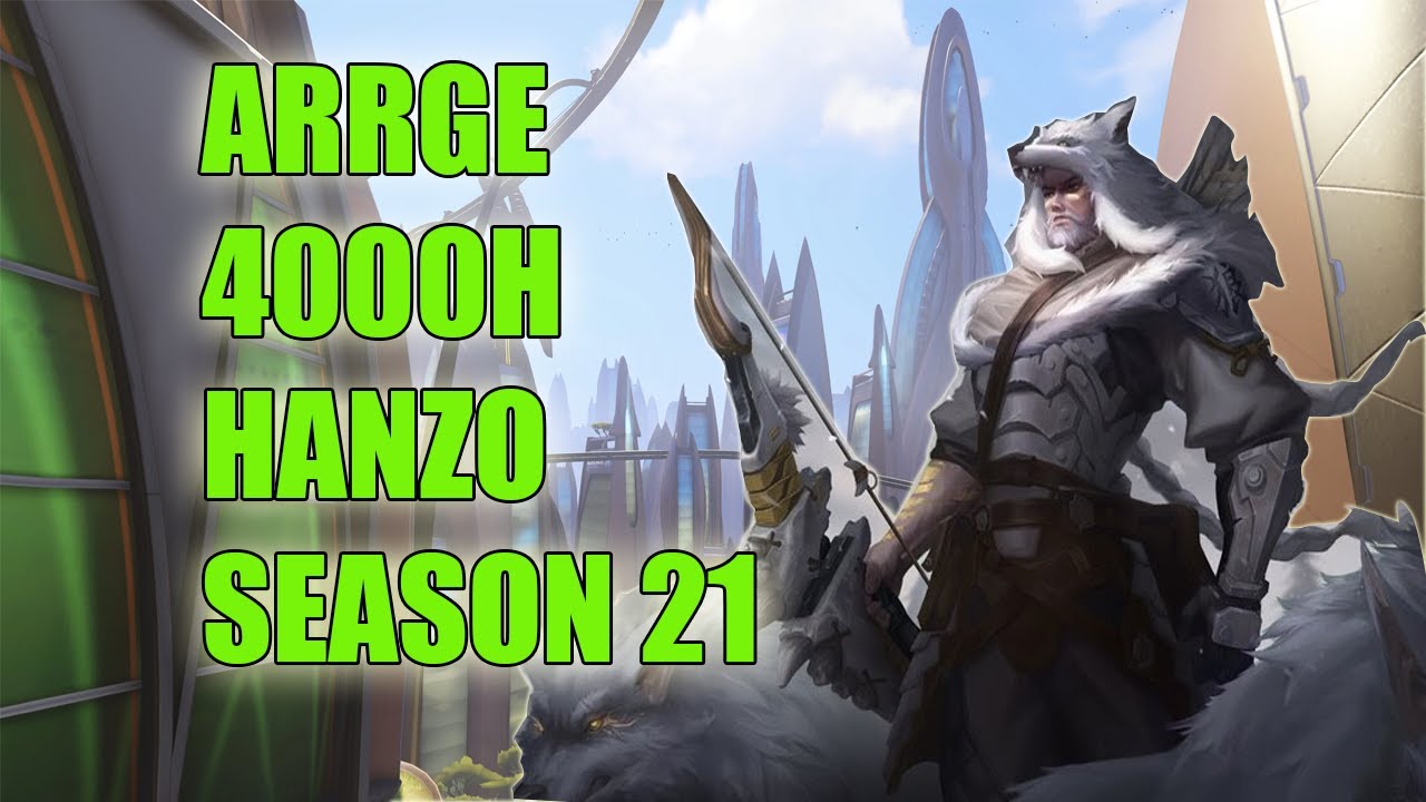 ARRGE HANZO 4000h GAMEPLAY 13K DMG - TOP 500 OVERWATCH SEASON 22